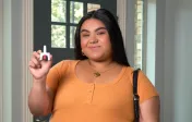 TTOR women holding naloxone