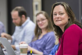 faculty teams collaborating