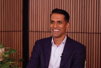 Frame of lecture video featuring Dr. Sujit Iyer