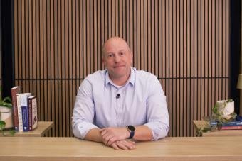 view of professor, Dr. Mike Mackert