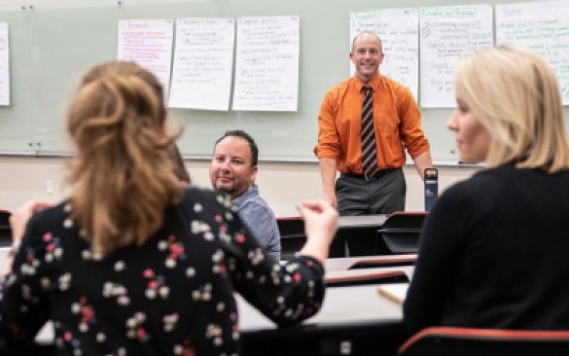 graduate class led by Michael Mackert, Ph.D.